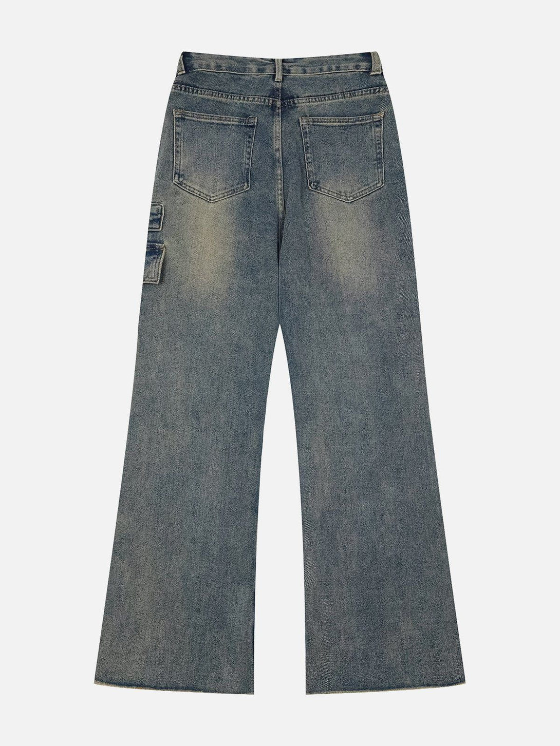 AlanBalen® - Washed Discreet Side Pockets Jeans AlanBalen
