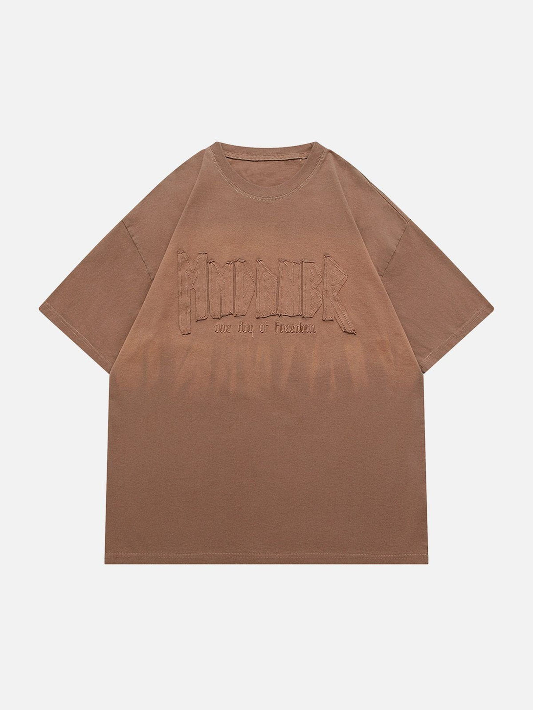 AlanBalen® - Washed Gradient 3D Embroidery Tee AlanBalen