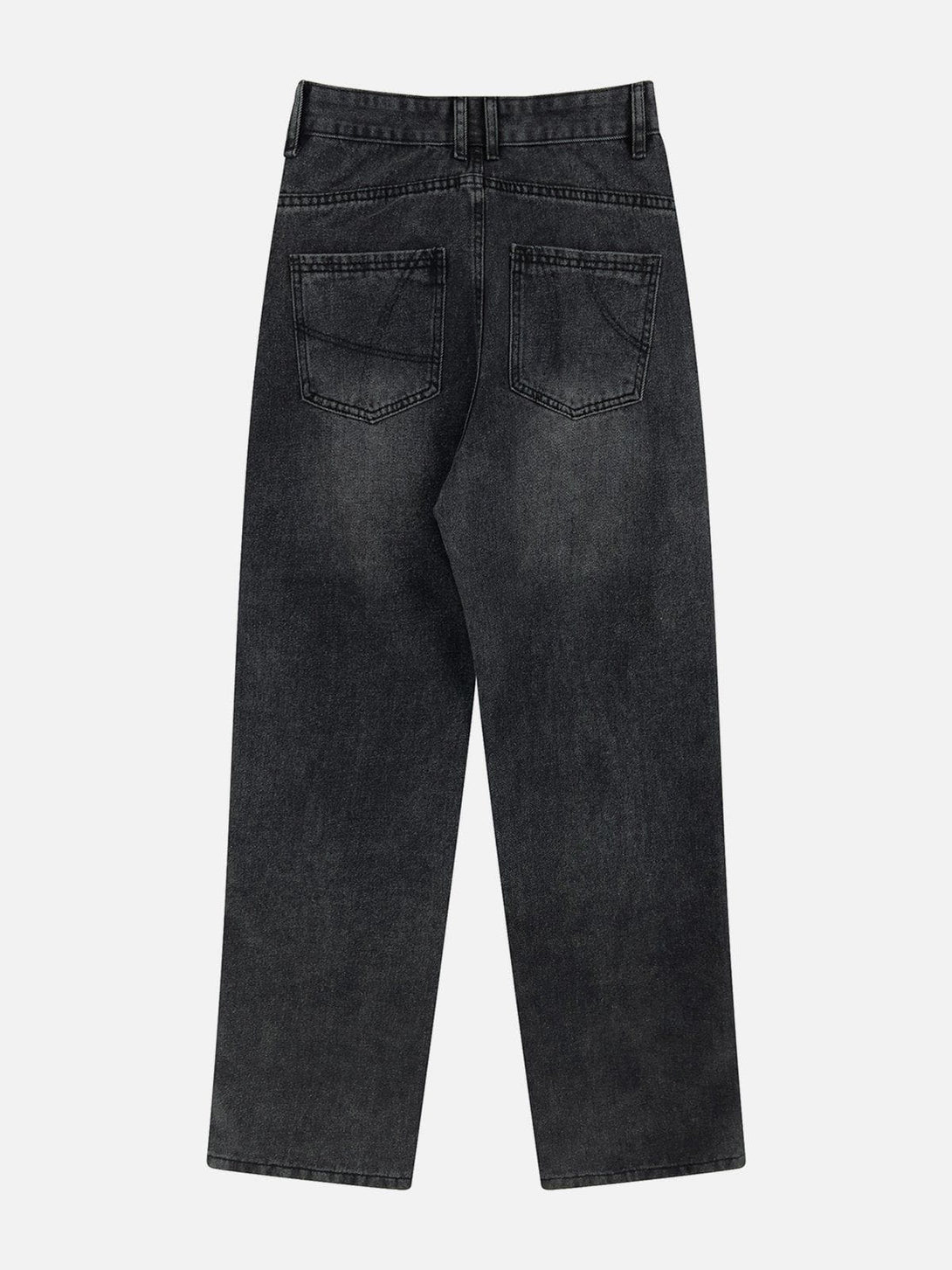 AlanBalen® - Washed Patchwork Jeans AlanBalen