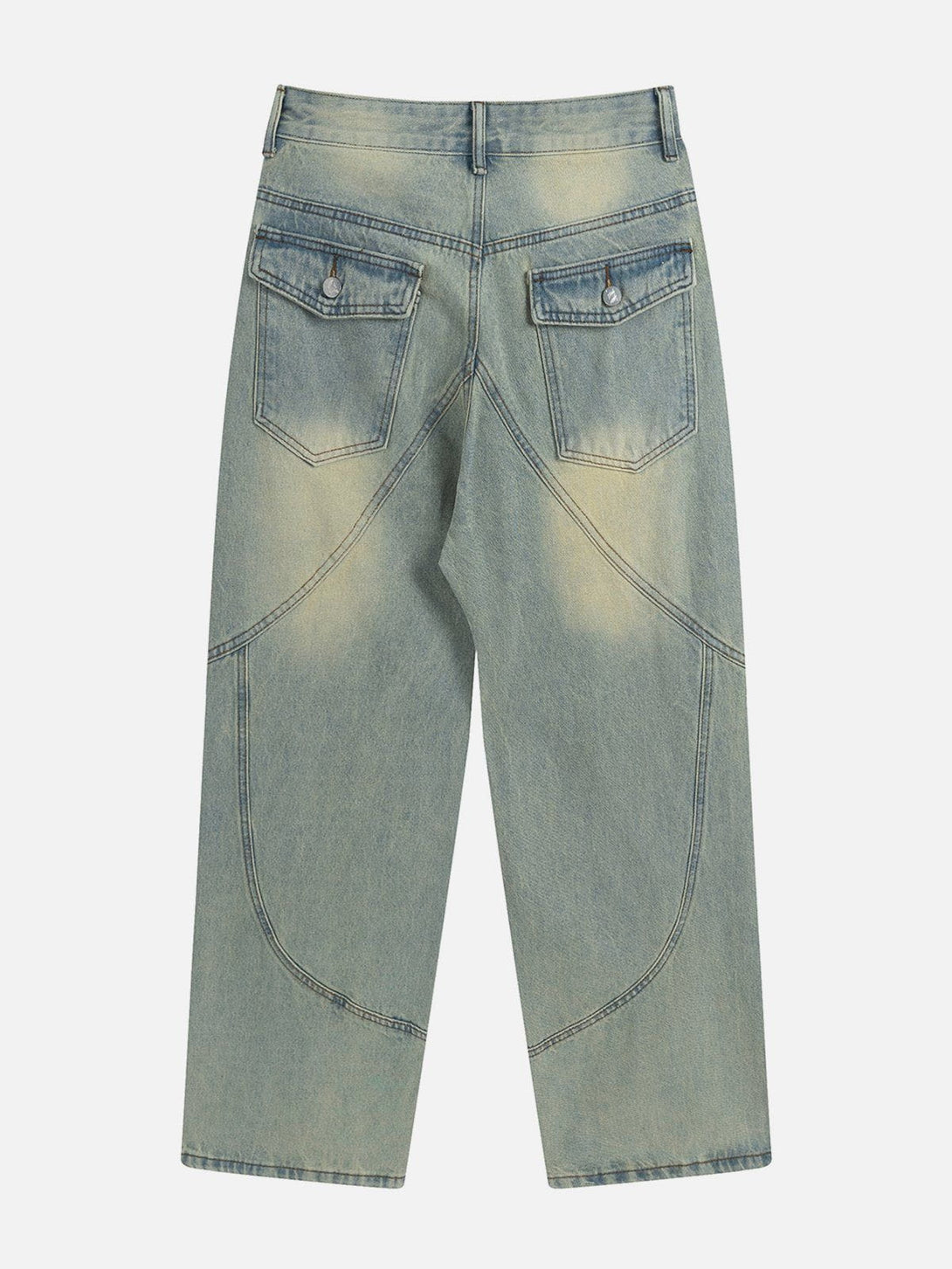 AlanBalen® - Washed Stripe Jeans AlanBalen