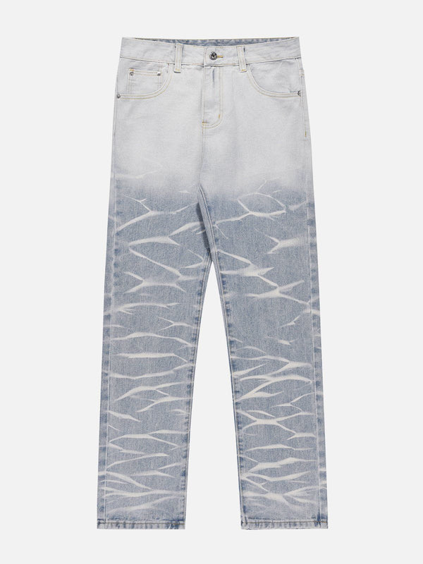 AlanBalen® - Water Ripple Gradient Jeans AlanBalen