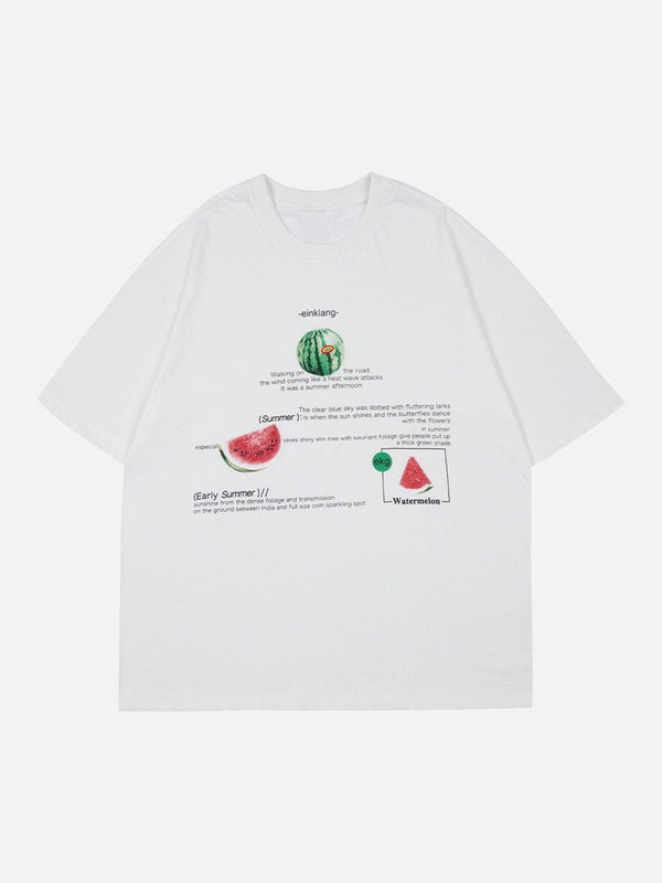 AlanBalen® - Watermelon Print Tee AlanBalen