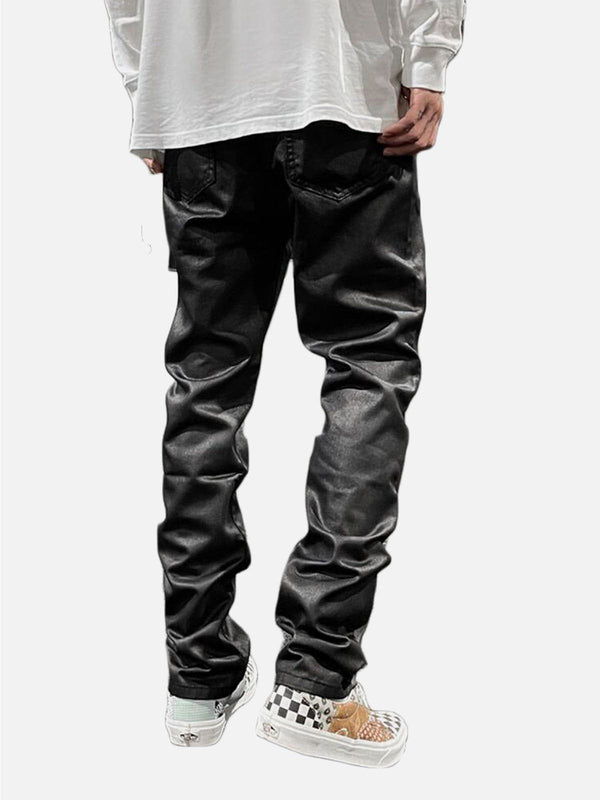 AlanBalen® - Waxed Slim Pants AlanBalen