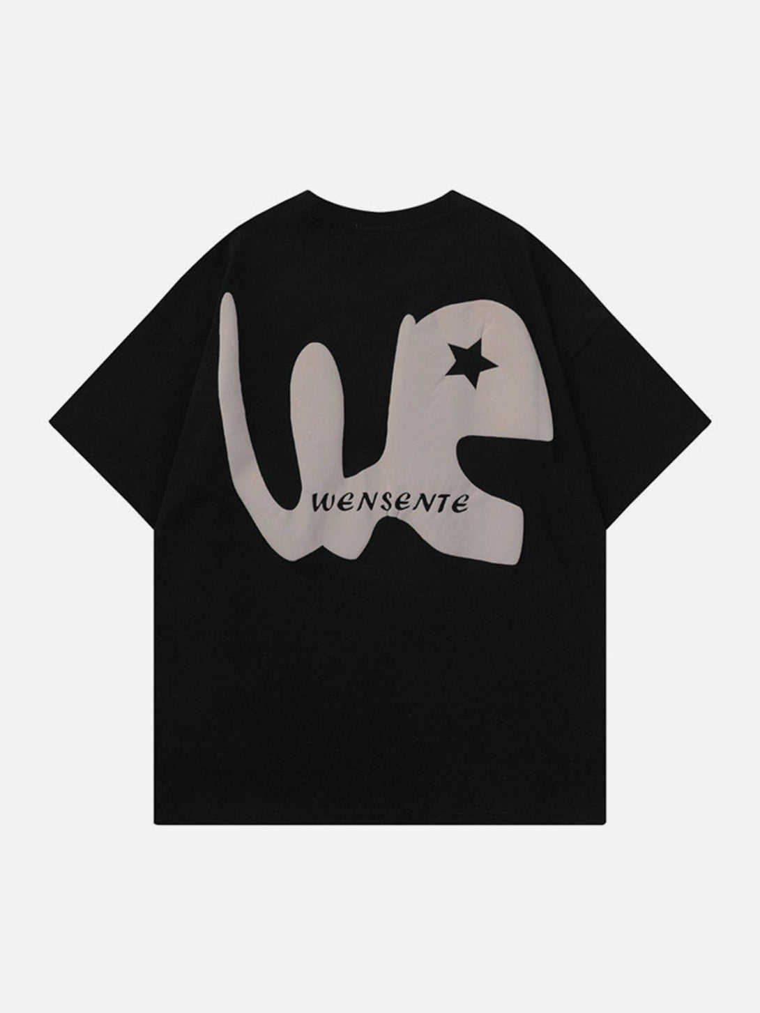 AlanBalen® - We Letter Star Print Tee AlanBalen