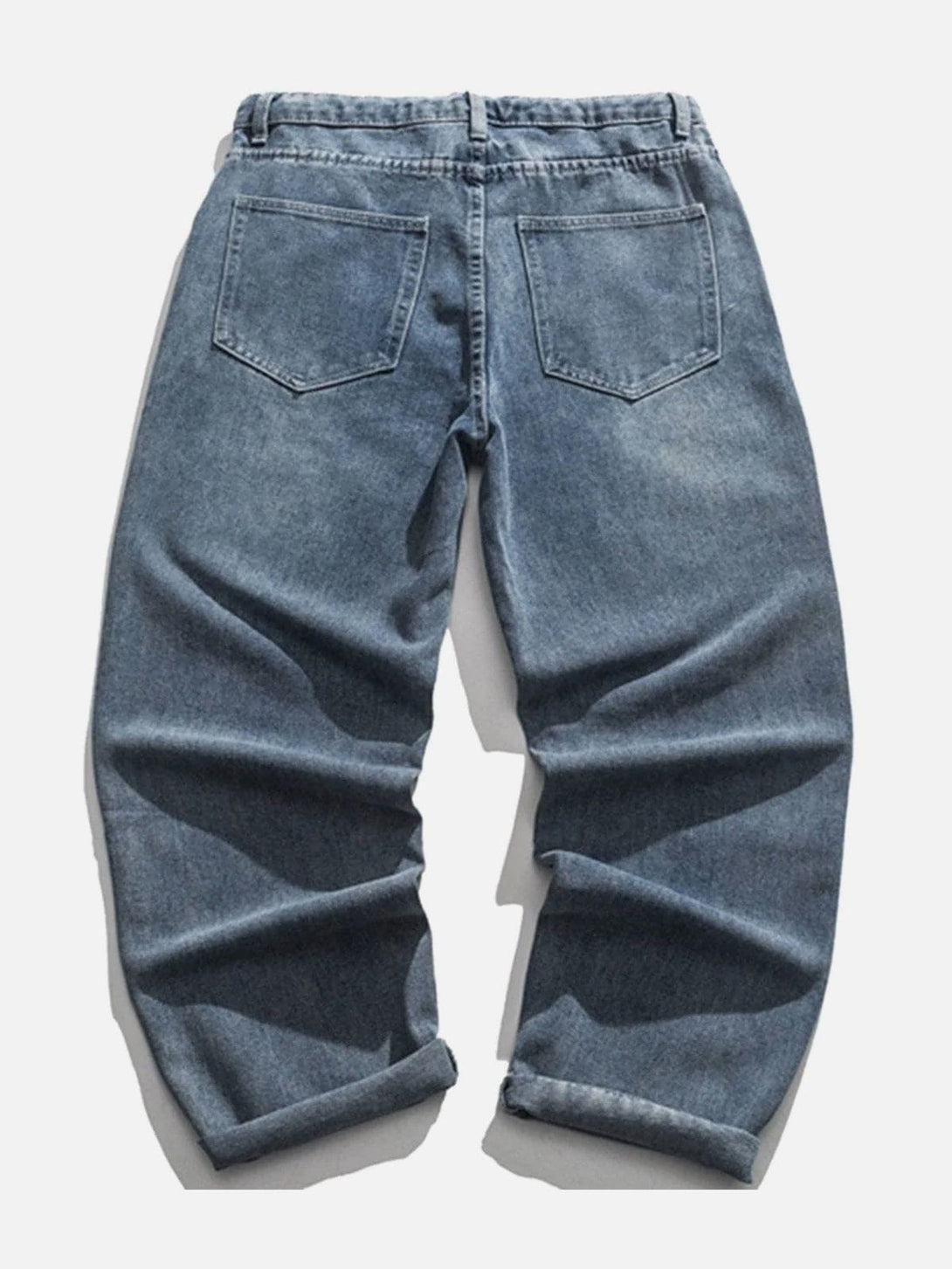 AlanBalen® - Webbing Denim Pants AlanBalen