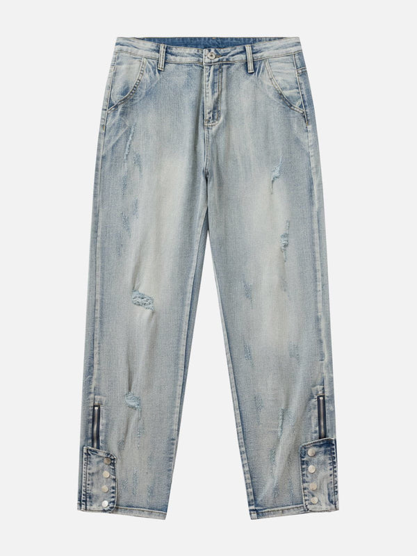 AlanBalen® - ZIP UP Patchwork Jeans AlanBalen