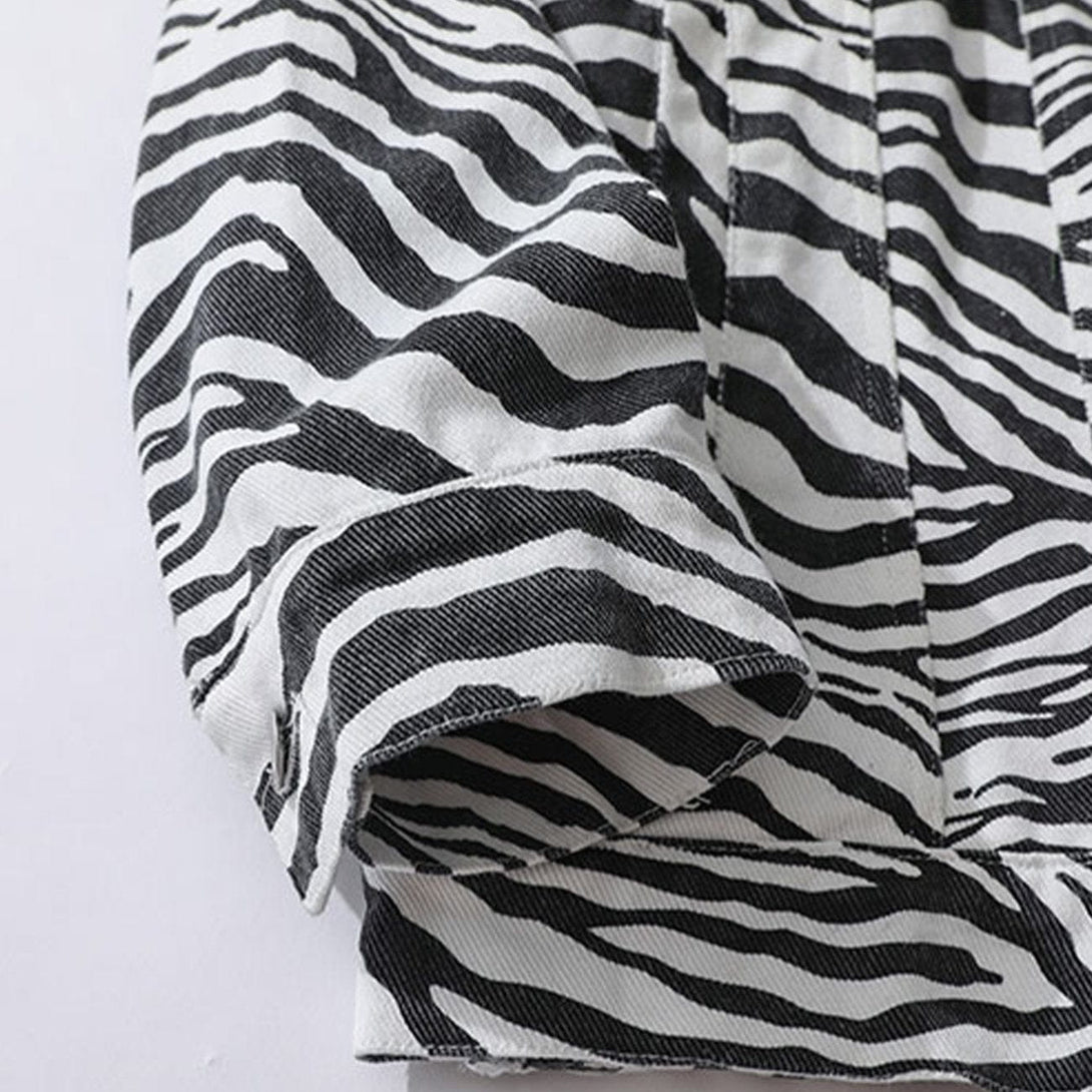 AlanBalen® - Zebra Pattern Jacket AlanBalen