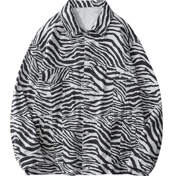 AlanBalen® - Zebra Pattern Jacket AlanBalen