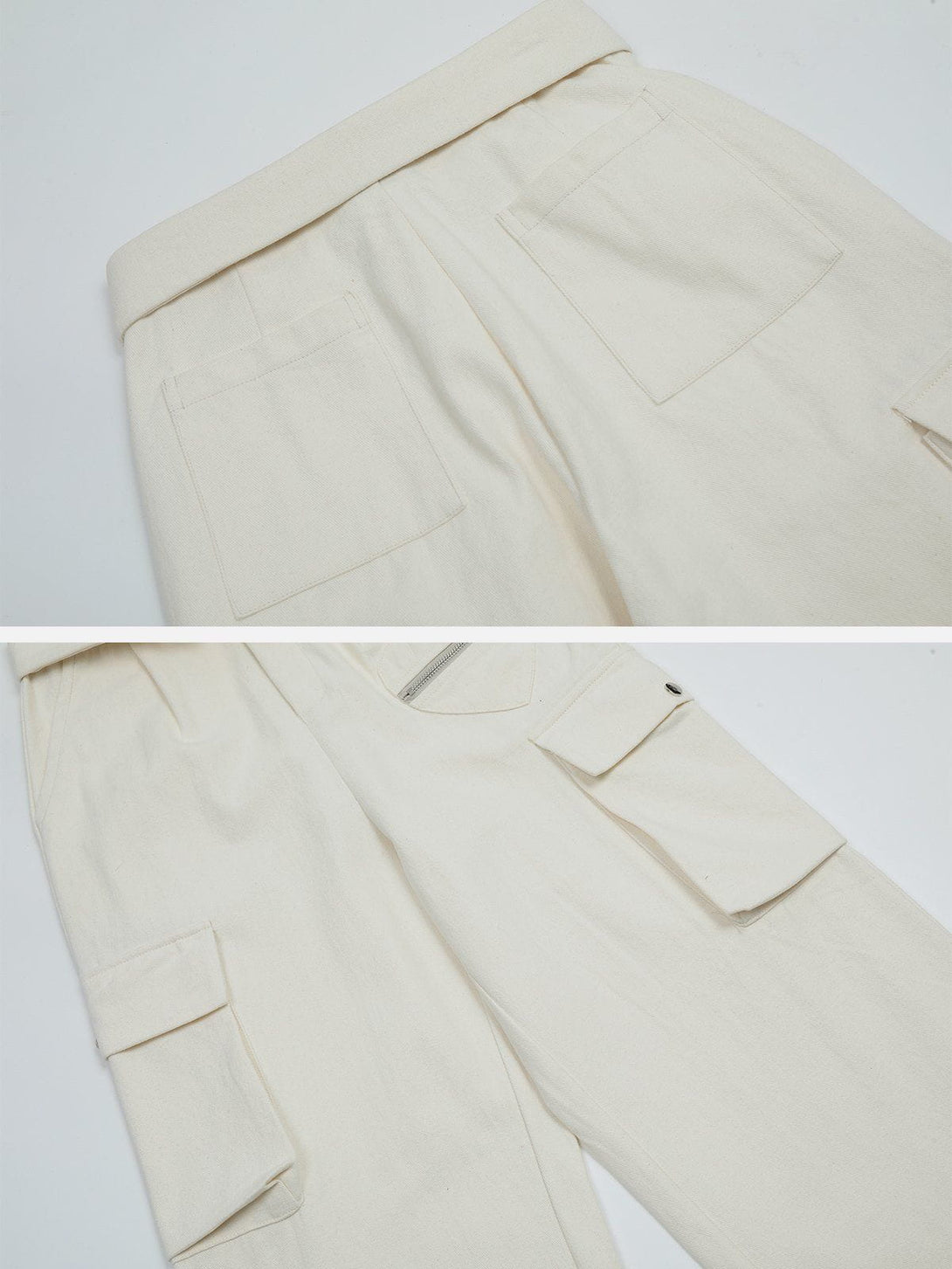 AlanBalen® - Zipper Pocket Cargo Pants AlanBalen