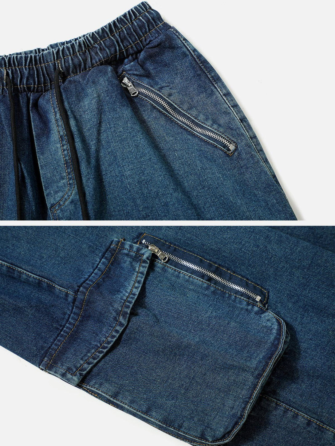 AlanBalen® - Zipper Pocket Jeans AlanBalen