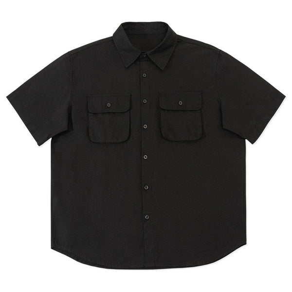 AlanBalen® - Multi Pockets Short Sleeve Shirt AlanBalen