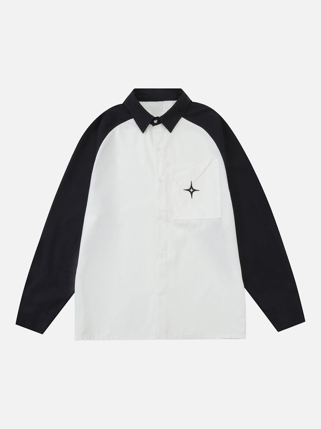AlanBalen® - Patchwork Long Sleeve Shirts AlanBalen