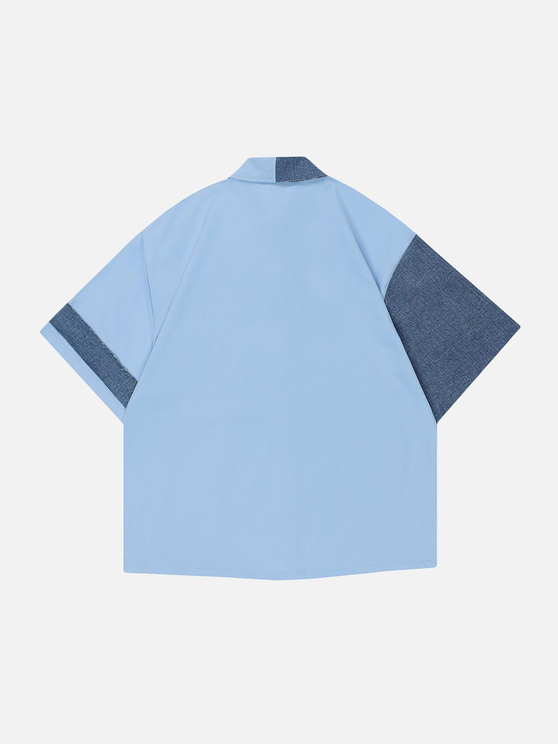 AlanBalen® - Patchwork Pocket Short Sleeve Shirts AlanBalen