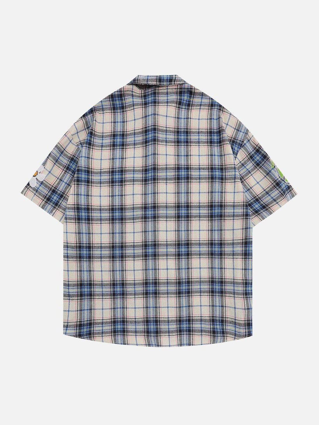 AlanBalen® - Plaid Short Sleeve Shirts AlanBalen