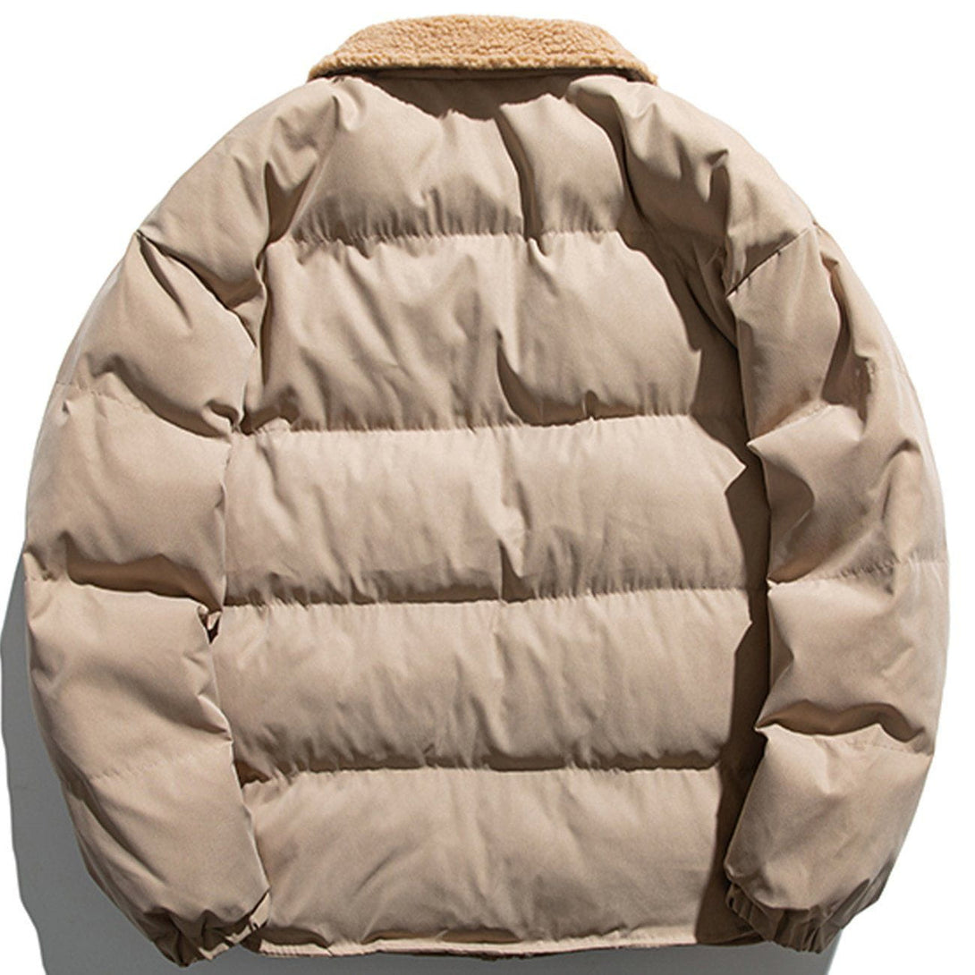 AlanBalen® - Pocket Solid Winter Coat AlanBalen