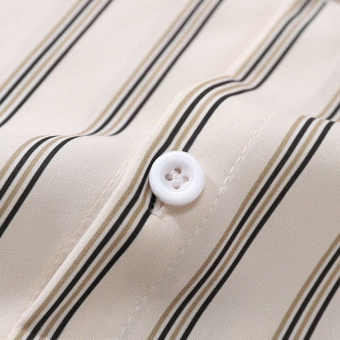 AlanBalen® - Simple Striped Long Sleeve Shirt AlanBalen