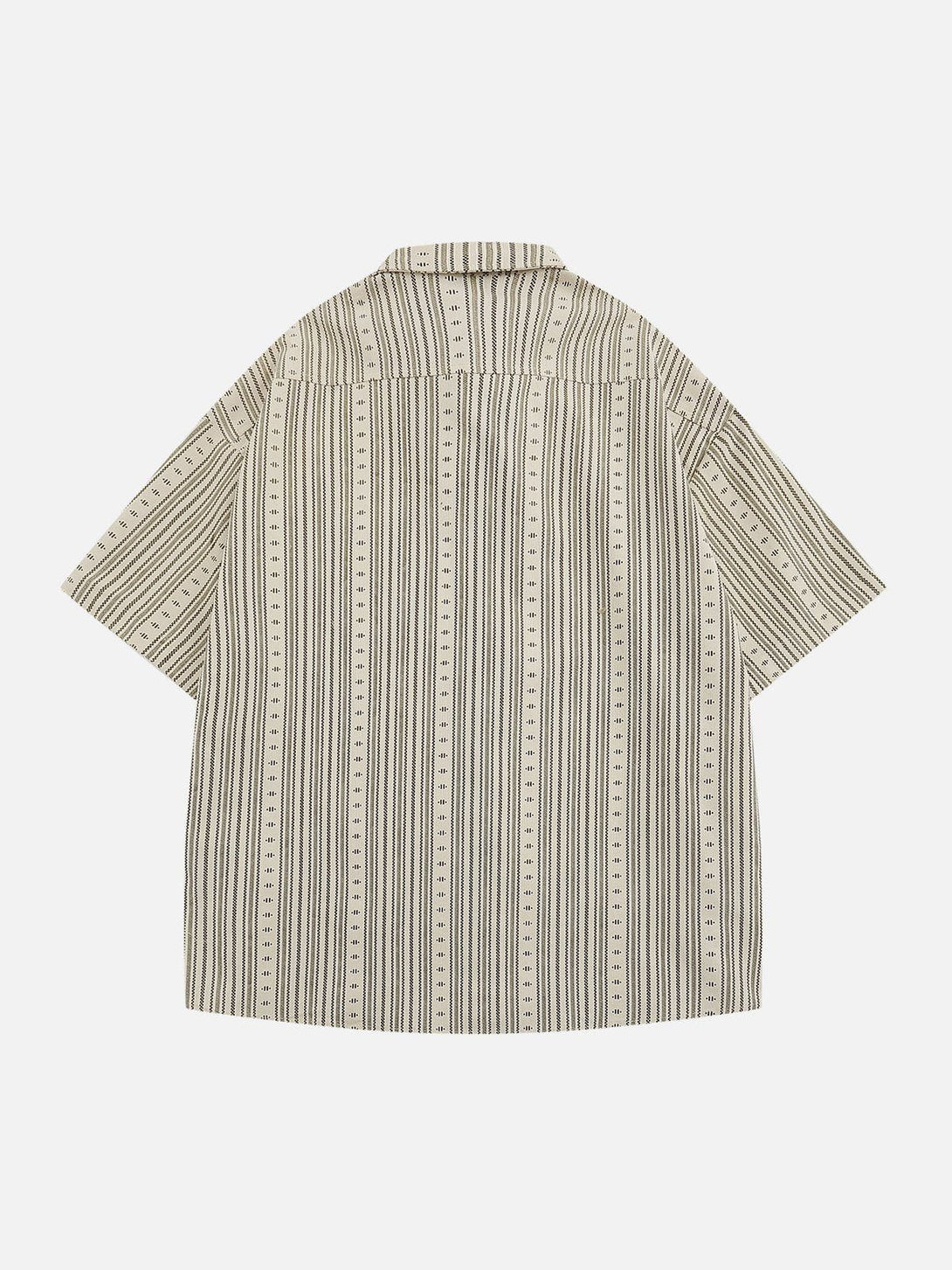 AlanBalen® - Vintage Stripe Short Sleeve Shirts AlanBalen