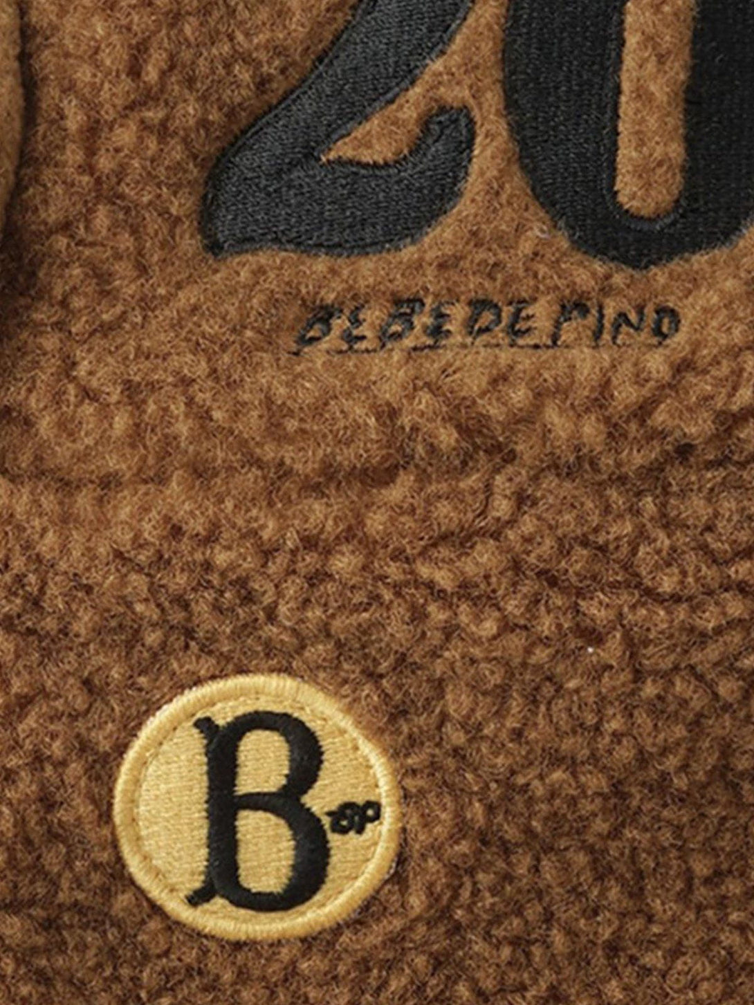 Number 20 Embroidered Sherpa Hat AlanBalen